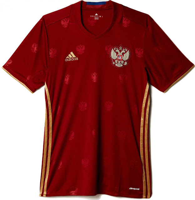 ロシア代表 EURO 2016 ユニフォーム-ホーム