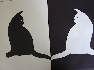 The Art Teacher's Closet: In the Art Room - Positive and Negative Space