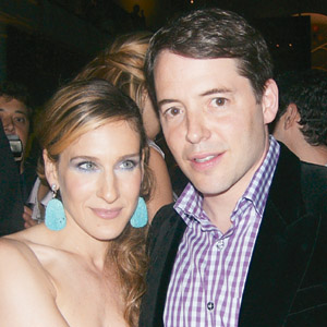 Hollywood: Matthew Broderick With His Wife Sarah Jessica Parker In ...