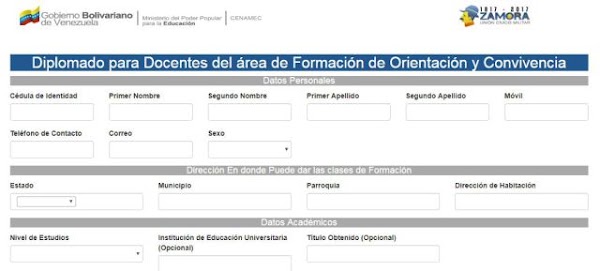 Inscripciones abiertas para el Diplomado para Docentes del área de Formación de Orientación y Convivencia Inscripciones abiertas para el Diplomado para Docentes del área de Formación de Orientación y Convivencia