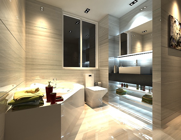 3ds Bathroom 3d model free 3ds max