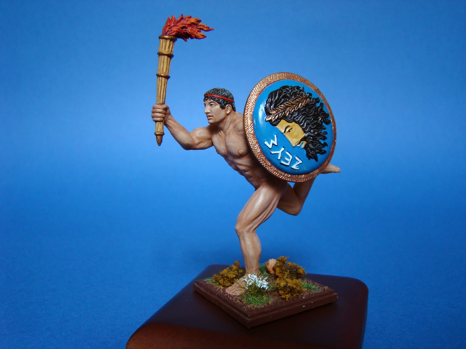 MY mini WORLD 84. ATHLETE WITH TORCH / ANCIENT GREECE (KIT ST.