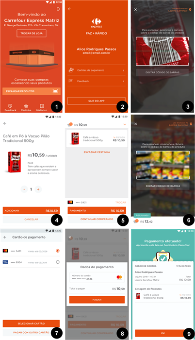 Carrefour inicia piloto do "Scan&Go" no Brasil Carrefour inicia piloto do "Scan&Go" no Brasil