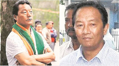 Bimal Gurung suspended from party, Binay Tamang now GJM chief GJM Leaders Bimal Gurung, Binay Tamang