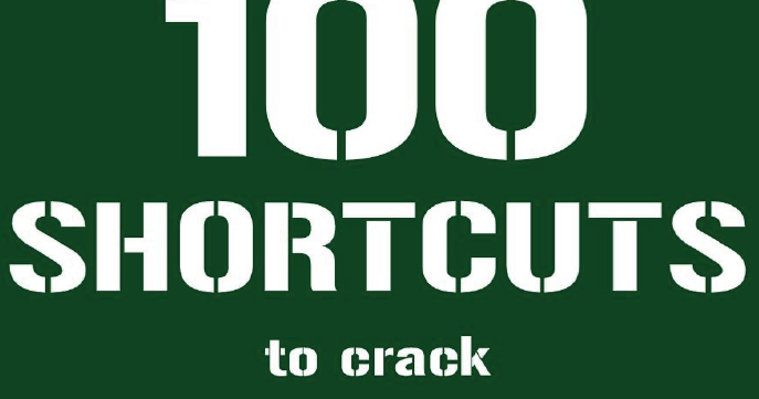100 Shortcuts Tricks to Quantitative Aptitude PDF Download