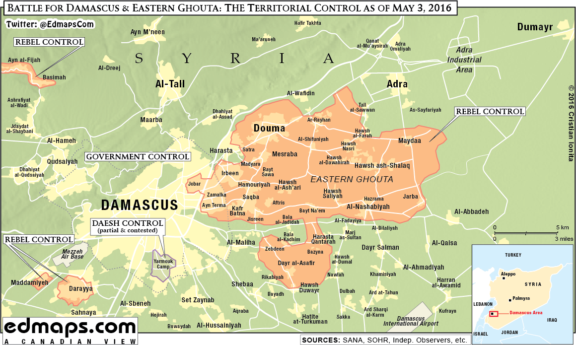 Syrian Army Preparing to Lift Siege on Terrorist-held Eastern Ghouta