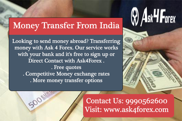 Forex money transfer from india