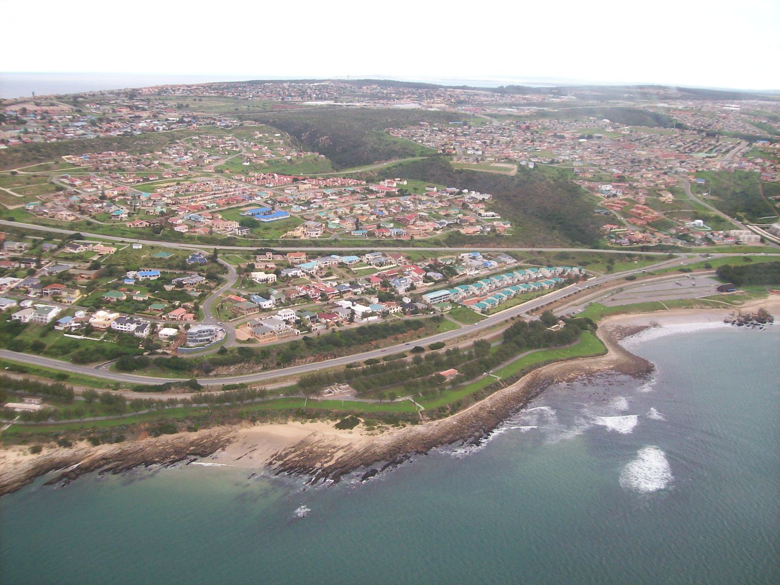 Mossel Bay Aerial View of Mossel Bay