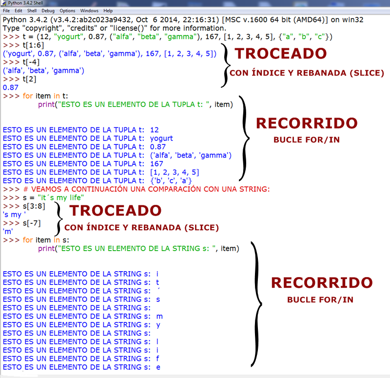 APRENDER A PROGRAMAR CON PYTHON: TUPLAS