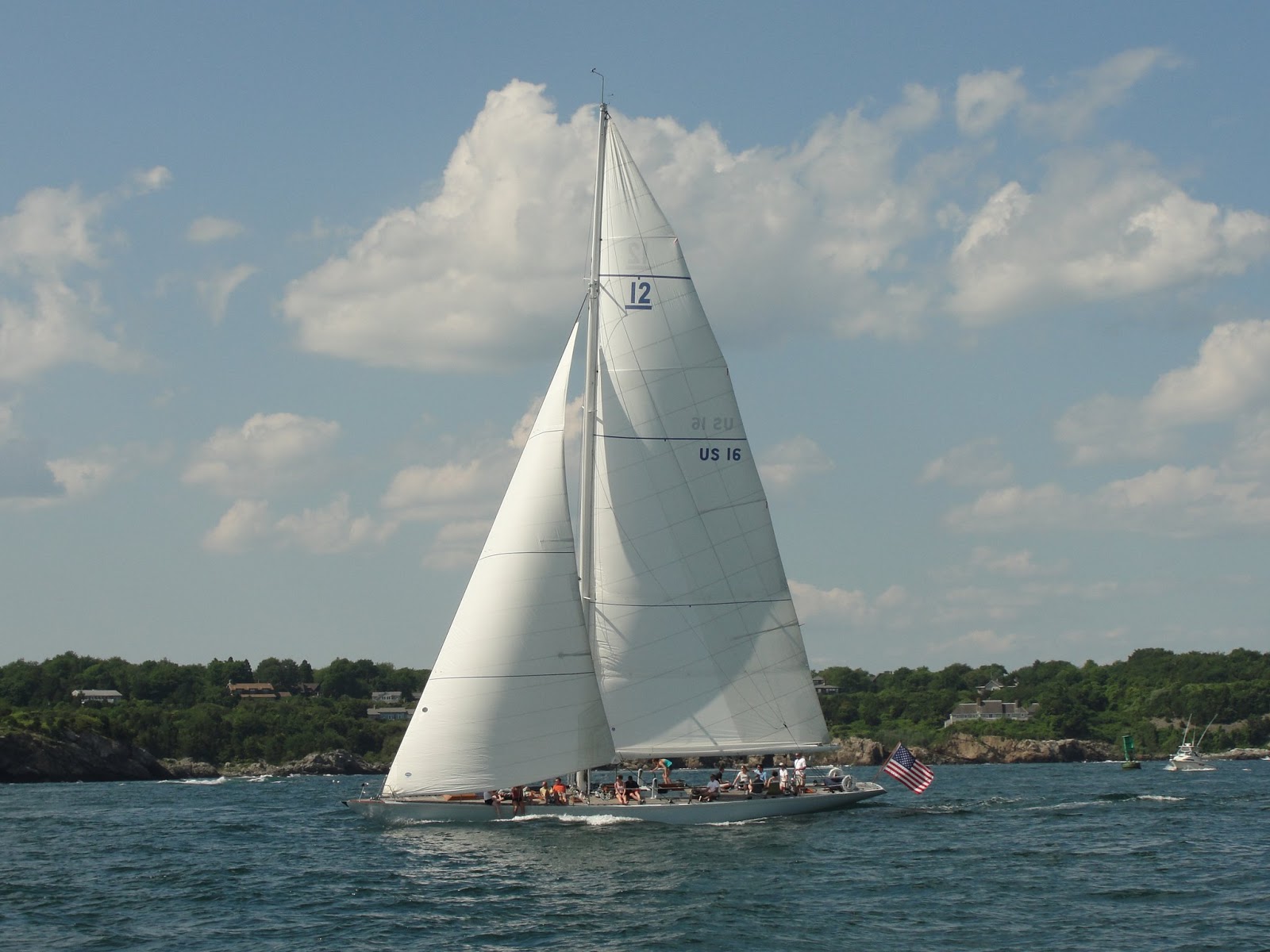 12 Meter Charters Sailing in Newport, RI Throwback Thursday