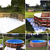 Make A Beautiful Swimming Pool With 10 Old Pallets And $80
