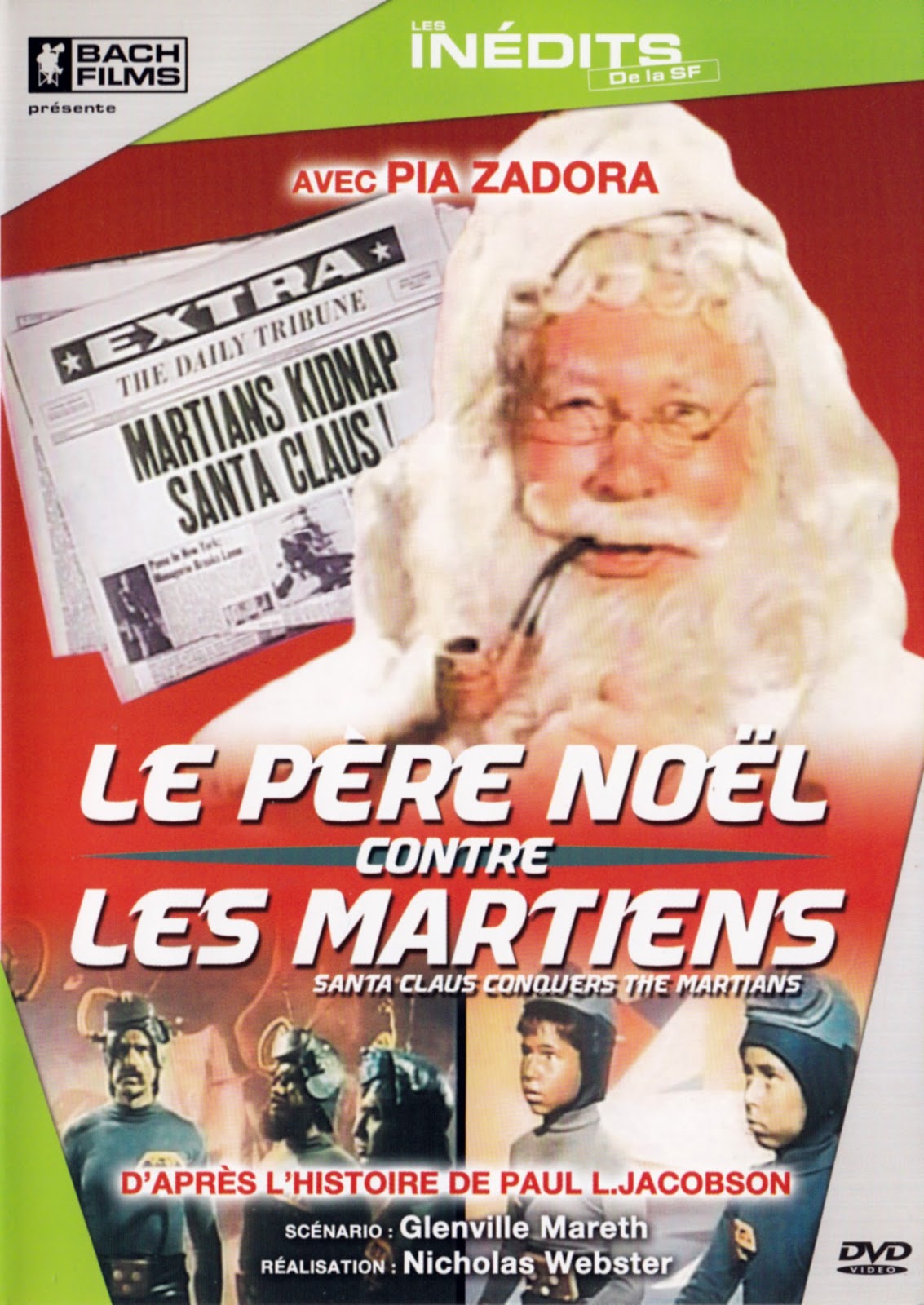 Le Père Noël Contre Les Martiens Todo El Terror Del Mundo: Santa Claus Conquers the Martians (Santa