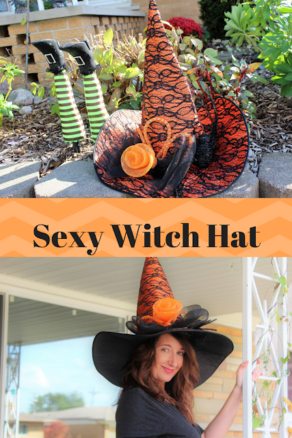 Sexy Witch Hat, Halloween, Halloween Costumes, sexy costumes, for women, witch, witch costume, costume, halloween, DIY