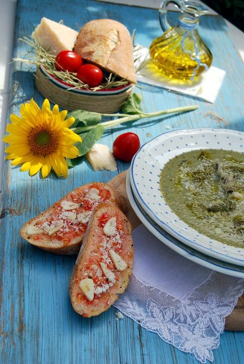 Culinaria Ungaria: Toskanische Zucchinisuppe, oder &amp;quot;Ich war noch ...