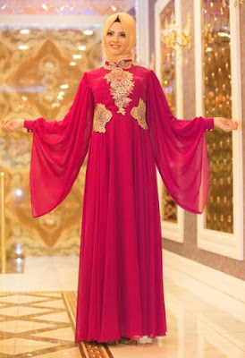 Baju muslim brokat model gamis 1 Baju muslim brokat model gamis 1