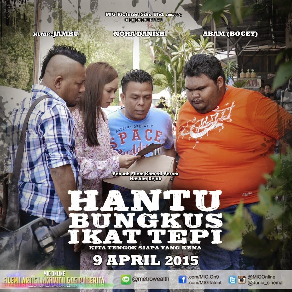 Movie Review Hantu Bungkus Ikat Tepi Deqnoor Poster Gambar