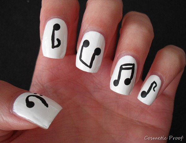 Music Note Nail Art Tutorial Diy An Error Occurred