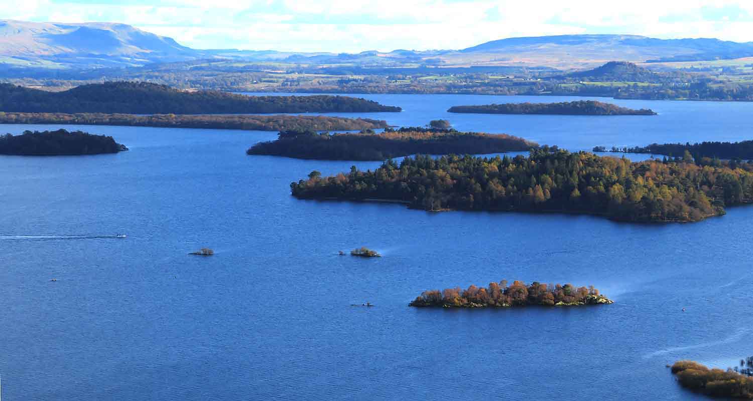 Alex and Bob`s Blue Sky Scotland Beinn Dubh. Luss Hills. Loch Lomond