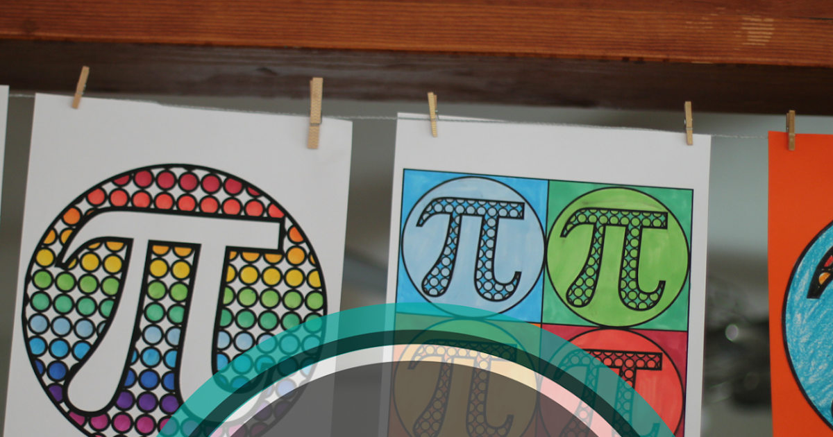 Pi Day Pop Art momgineer