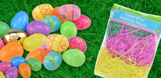  Easter Eggs and Grass