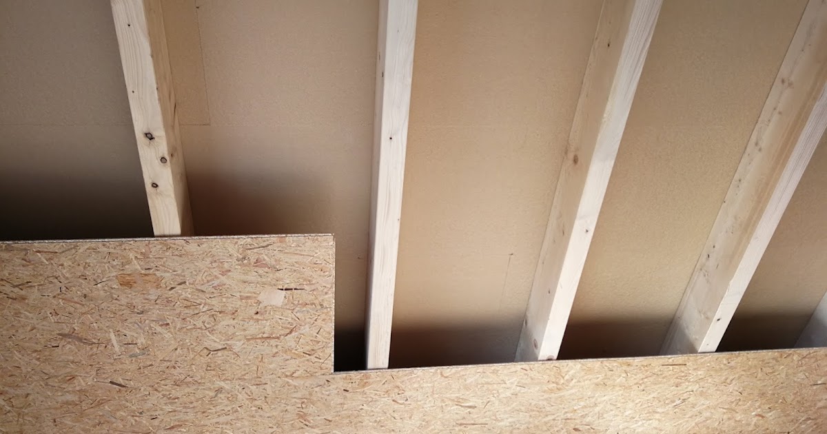 Abenteuer Hausbau mit SZHaus Dach innen verkleiden mit OSB Platten