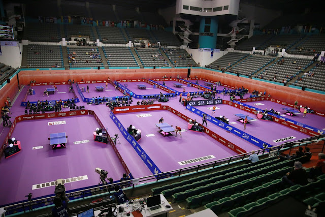 Mundial de Tênis de Mesa por Equipes 2016 Dia 1 Surto Olímpico