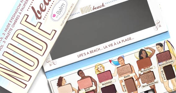 TheBalm Nude Beach Eyeshadow Palette - Review, Swatches 