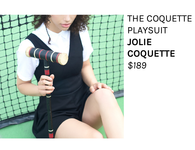 Coquette Playsuit Jolie Black Owned Brands 2018 Fashion