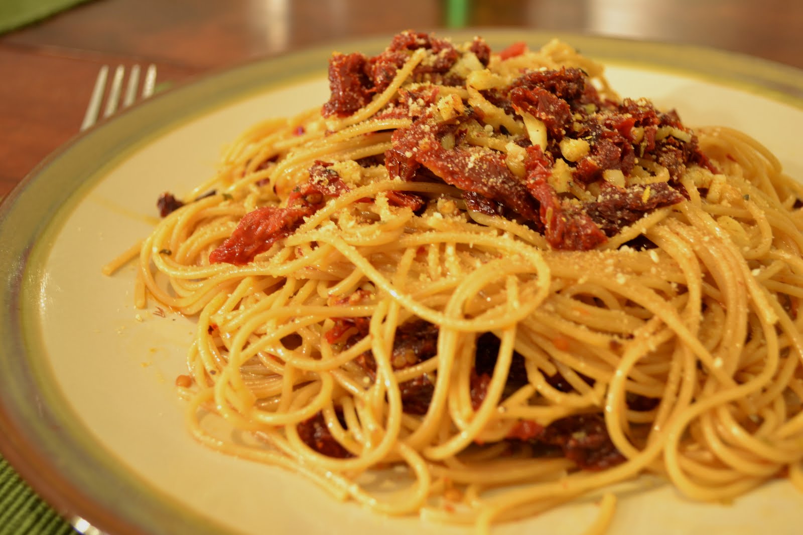 Veggies For Real Sun Dried Tomato and Garlic Spaghetti