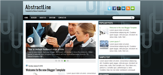 AbstractLine Blogger Template