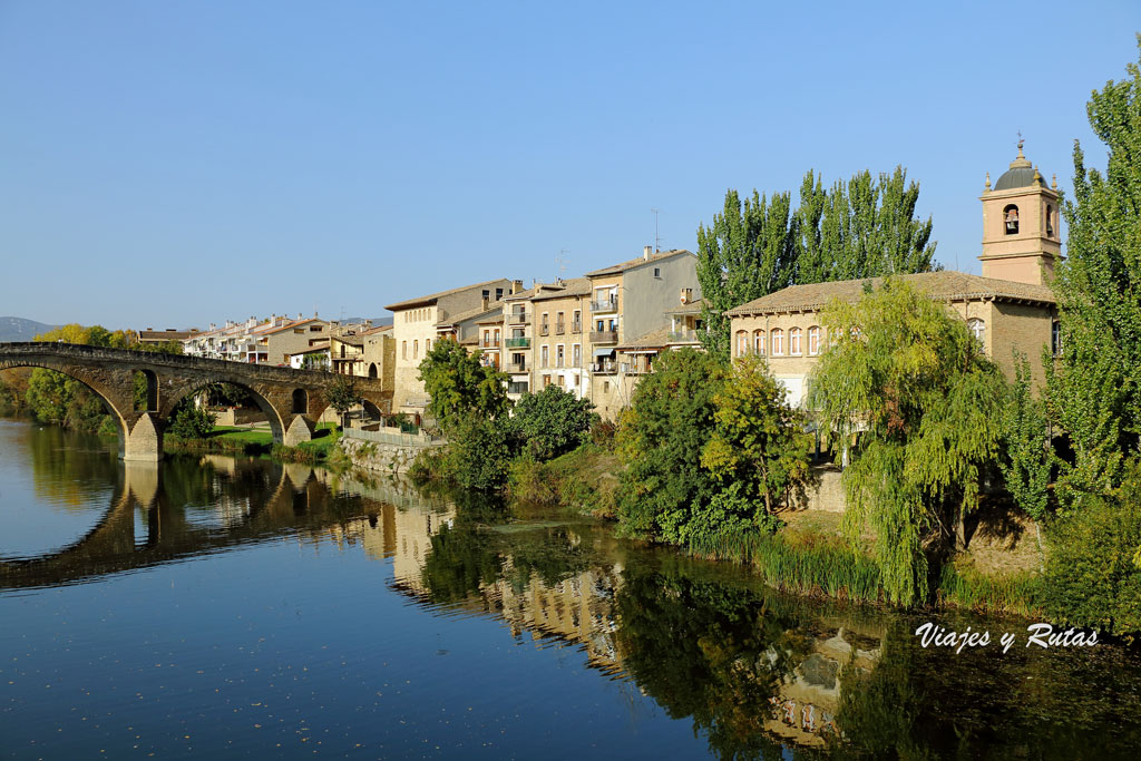 Puente la Reina, Puente románico