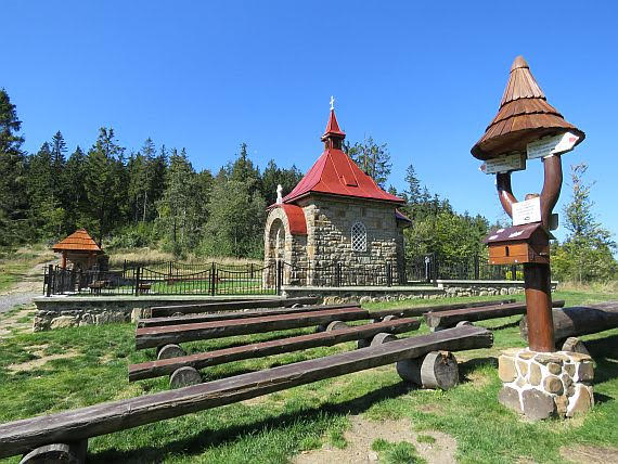 Muřinkový vrch (978 m n.p.m.).