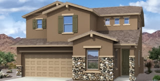 Barberry floor plan in Villages at Val Vista Gilbert AZ New Homes for Sale