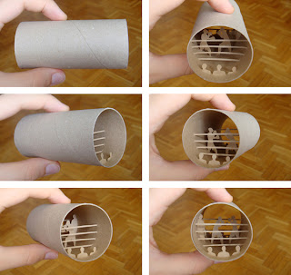 Reciclar tubos de carton de papel de baño- manualidades Reciclar tubos de carton de papel de baño- manualidades