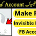 How To Create Facebook Invisible Name Account 2018/19 By Pakurduworld