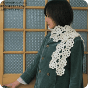 Bufanda de flores a Crochet Bufanda de flores a Crochet