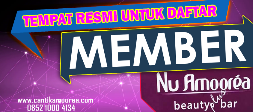 Cara daftar jadi Member Amoorea