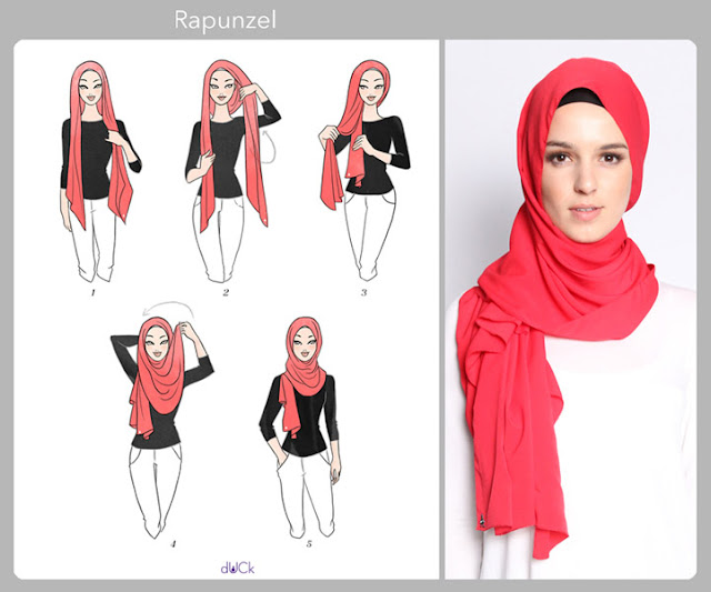 5+ Cara Pakai Tudung Bawal Macam Selendang 5+ Cara Pakai Tudung Bawal Macam Selendang