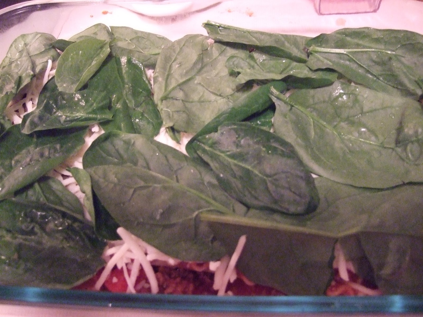 Badger Kitchen: Beef and Spinach Lasagna