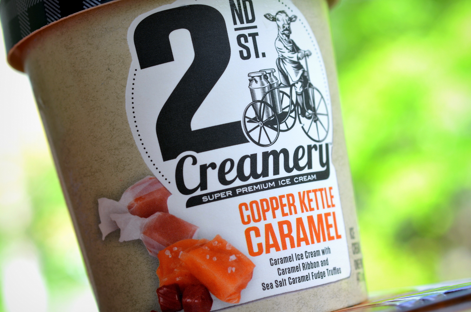 food and ice cream recipes REVIEW 2nd St. Creamery Copper Kettle Caramel