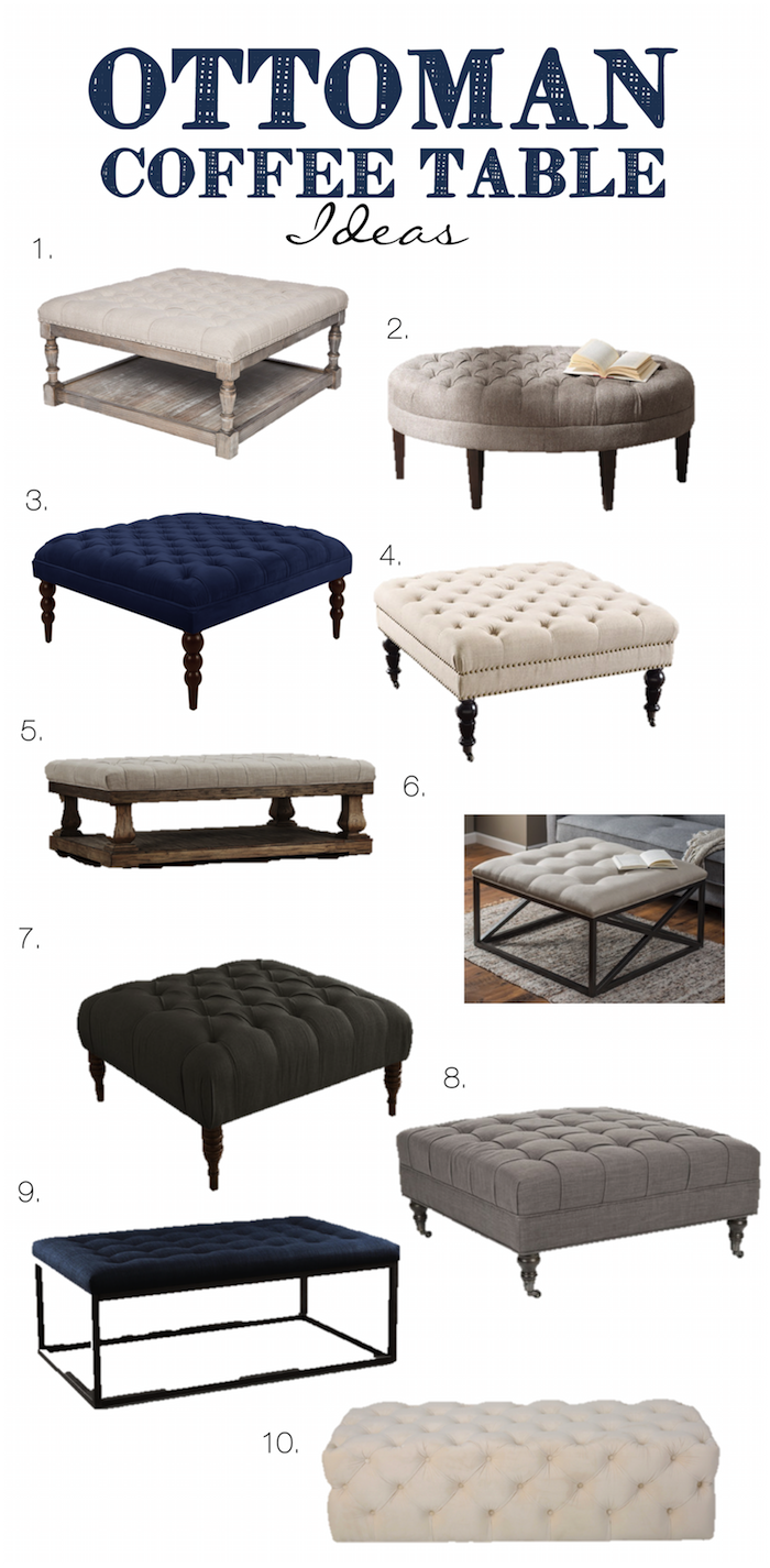 It's A Grandville Life Ottoman Coffee Table Ideas