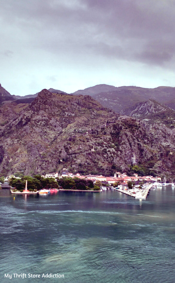 Budva, Montenegro view from the ship Budva, Montenegro