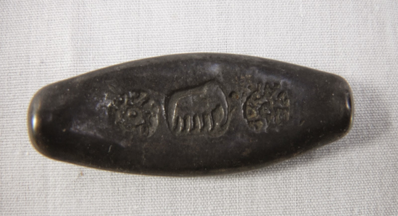 Ancient Thai Siam Laos Mekhong Lan Chang Bronze Lat (LEECH) Boat Canoe