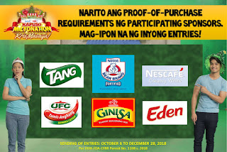 participating products for the contest #KapusoMilyonation2018, GMA 7 kapuso milyonaryo, GMA7 promo, Philippines promotion, Promotion 2018,