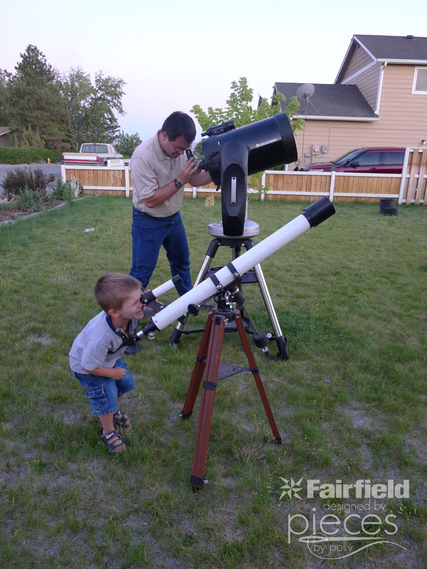 Pieces by Polly Custom Telescope Cover Father's Day Gift
