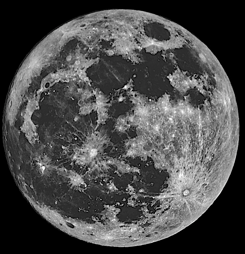La Pine Observatory Tonight's New Years Eve (nearly) Full Moon!