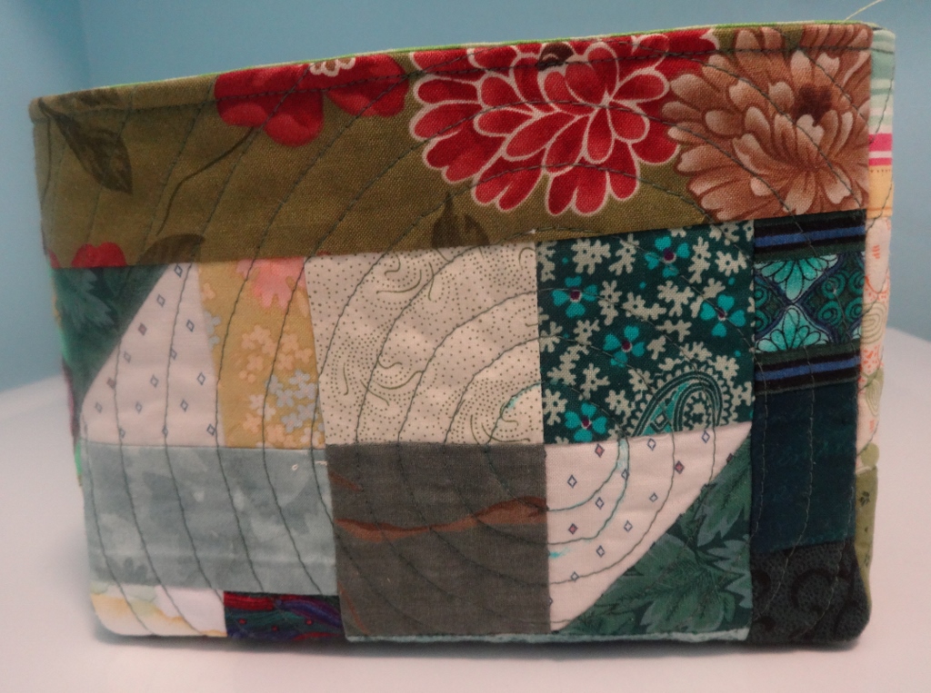Inch by Inch Quilting Quilted Storage Box