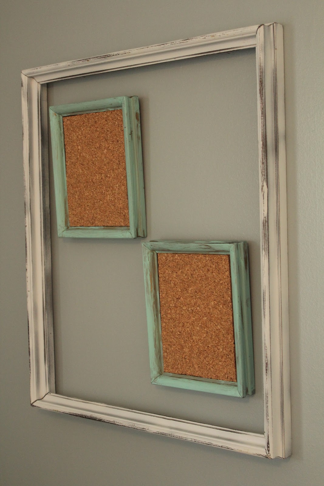 DIY Framed Bulletin Board