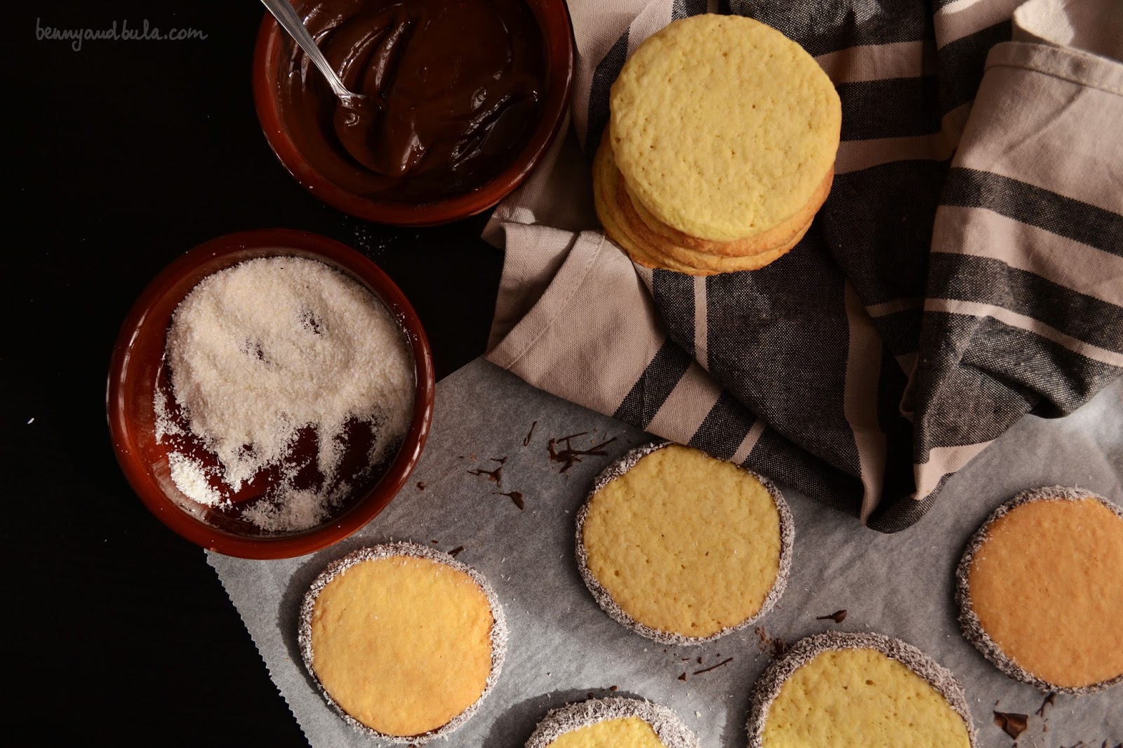 biscotti olio di cocco ricetta/ coconut oil cookies recipe