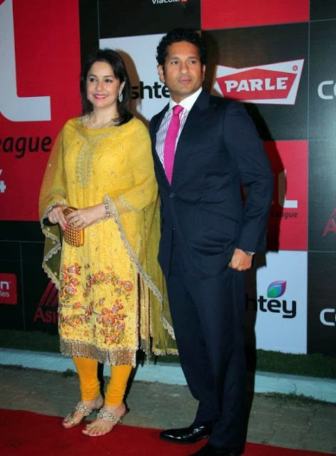 Sachin Tendulkar At Celebrity Cricket League 4 Launch